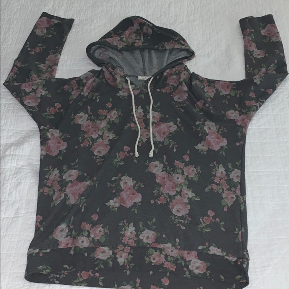 Floral Hoodie